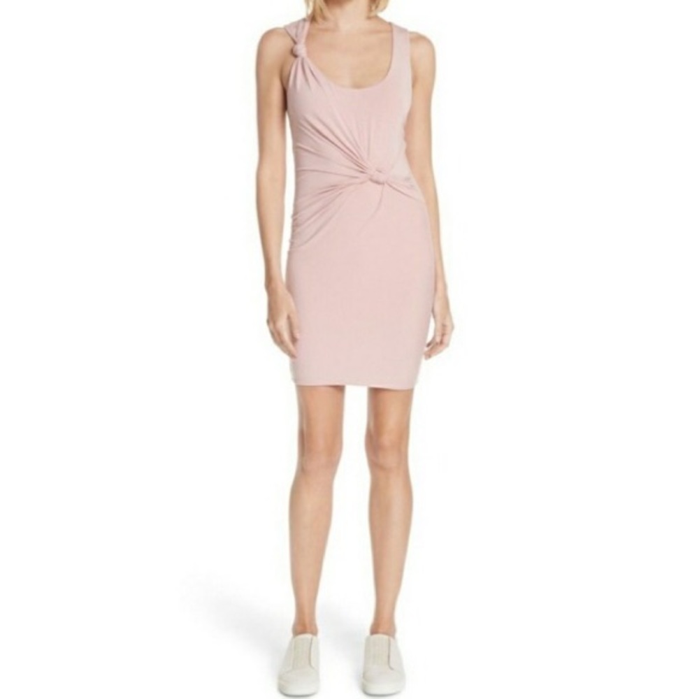 Alexander Wang pink knot dress